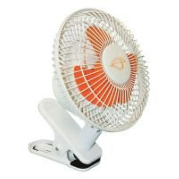 Sunleaves DuraBreeze 6" Clip-on Fan Designed for Grown Tents Rooms 